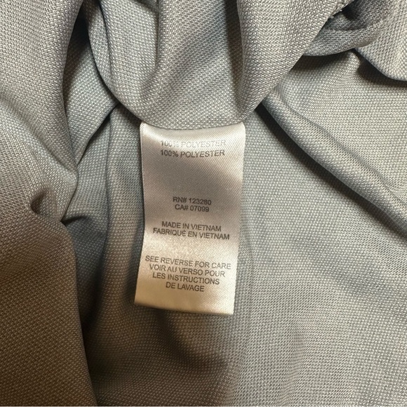 Travis Mathew Golf Polo Shirt Men’s Large Gray Short Sleeve - Picture 4 of 5